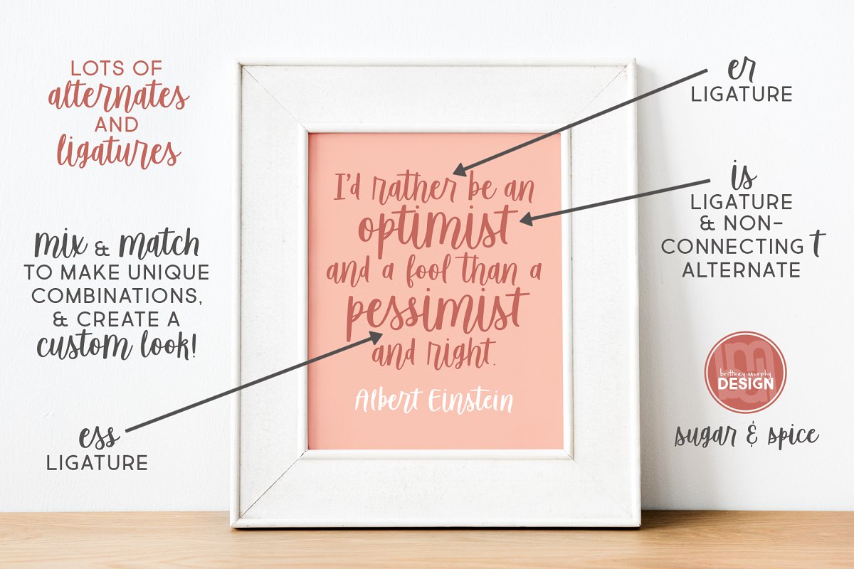 Sugar Spice Font插图3