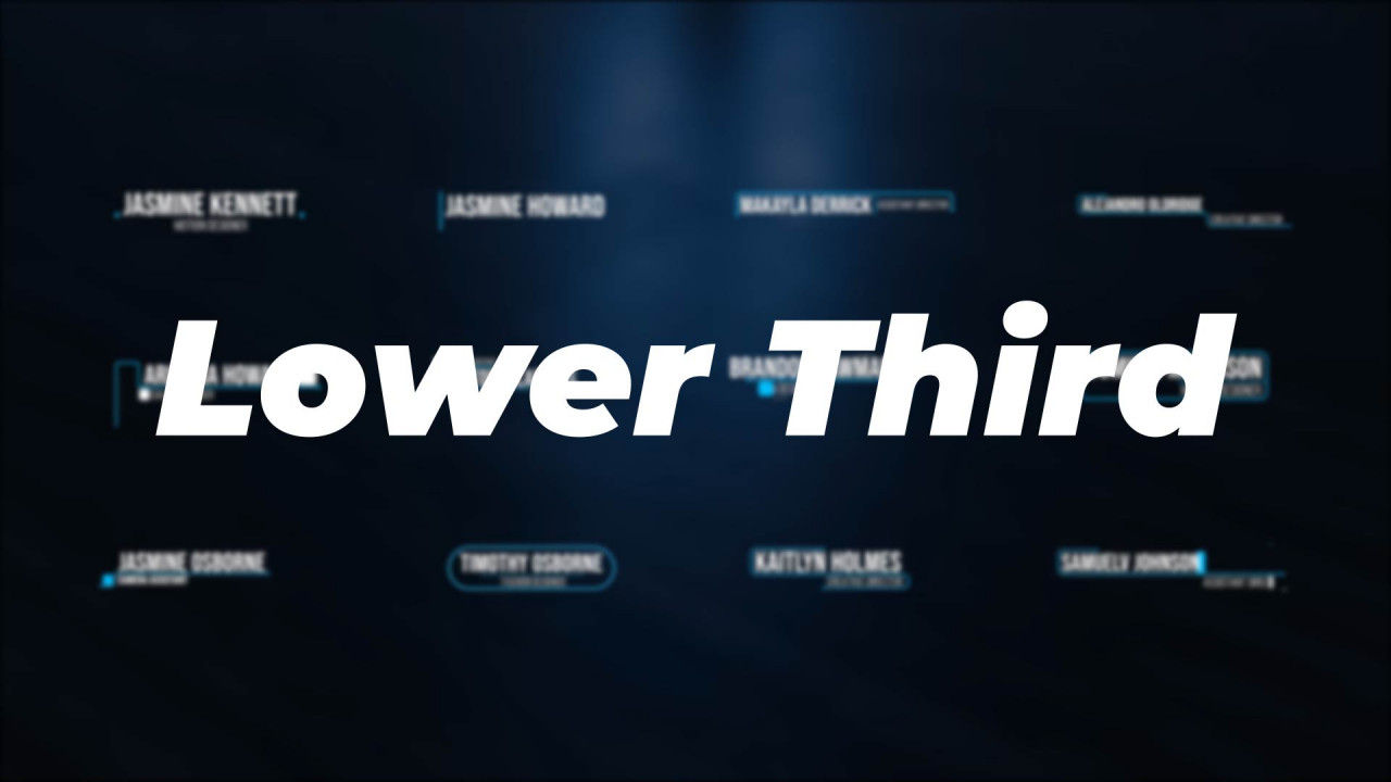 降低第三12个动画文本标题素材库推荐PR模板