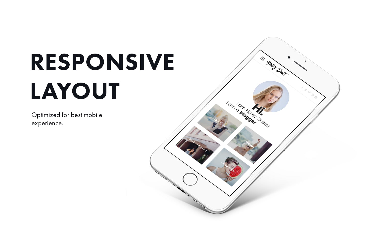 个人创意博客HTML模板素材库精选素材 Impose – Blog Template插图(1)