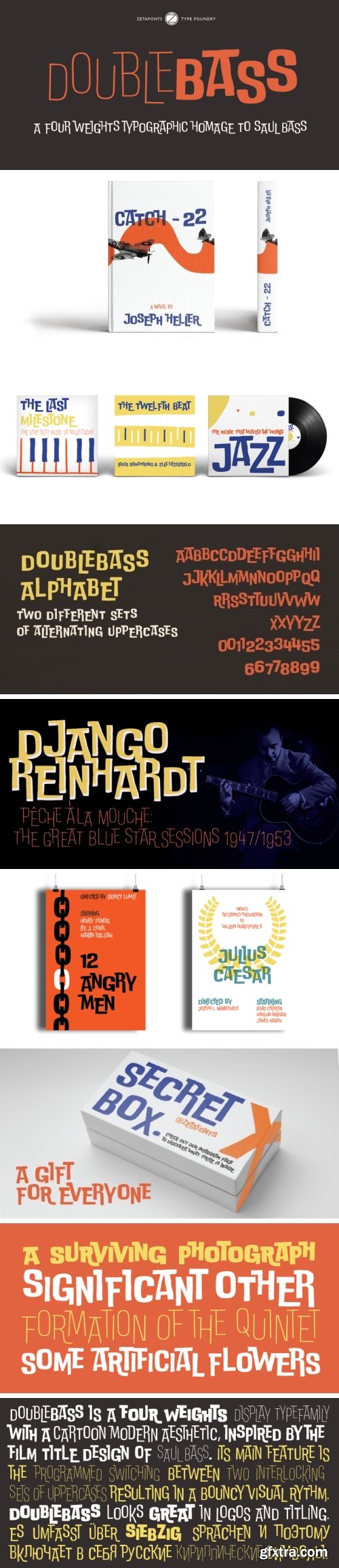 Doublebass Font Family插图