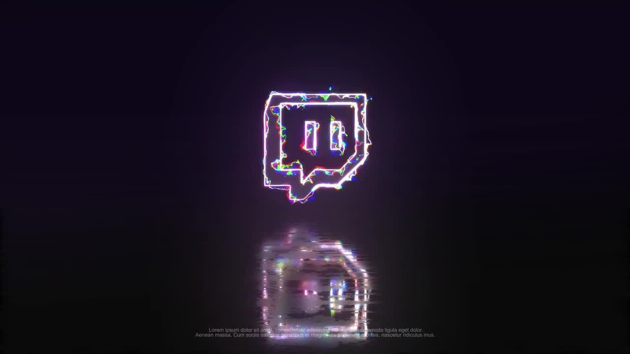 明亮快速特色优雅燃烧火焰徽标展示素材库精选AE模板