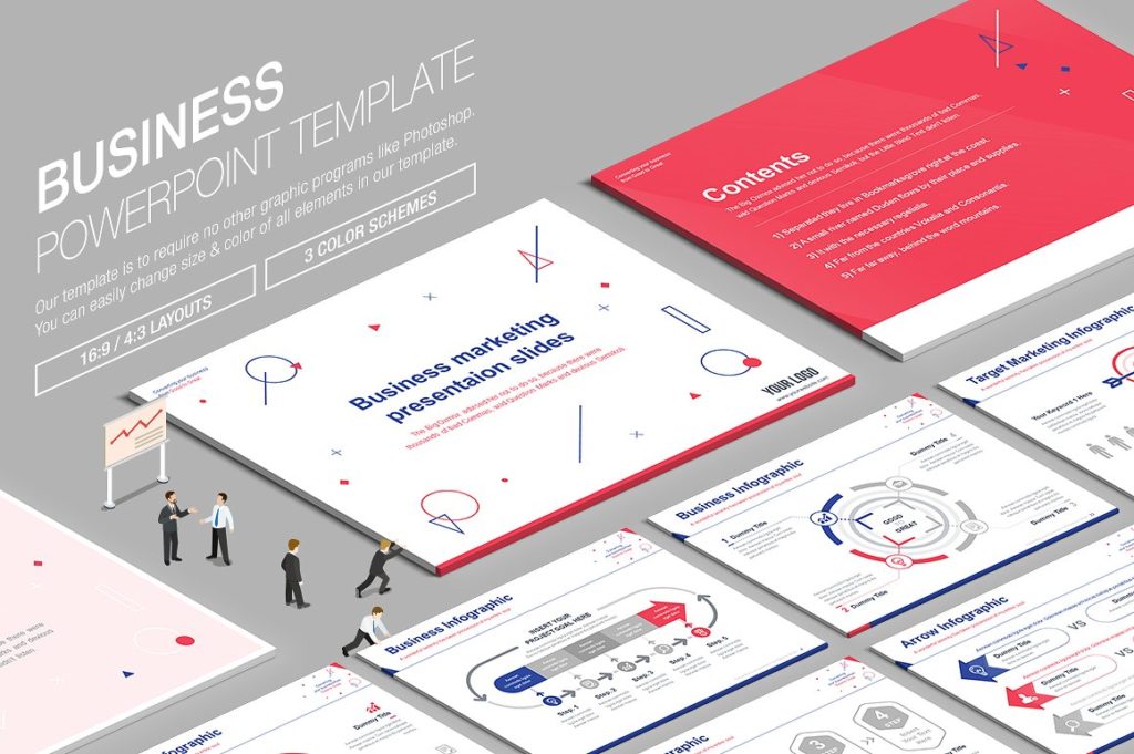 一组实用的商务PPT模版打包下载[pptx]插图(1)