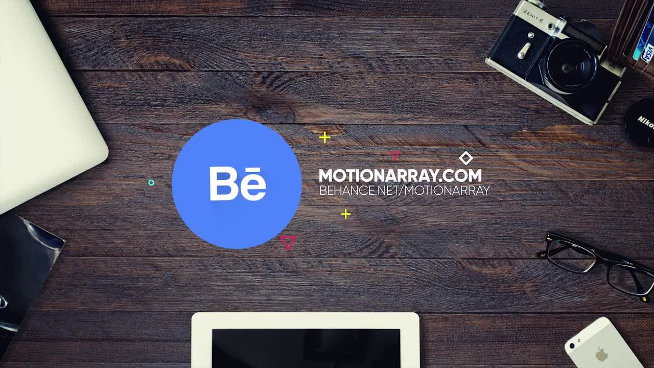 3个清晰且富有创意的动画标识素材库精选AE模板