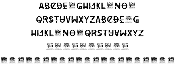 Beyond Oblivion Personal Use font插图5