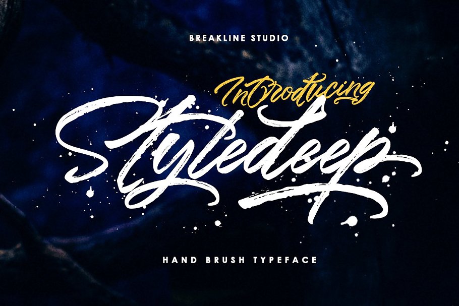 Styledeep Font插图