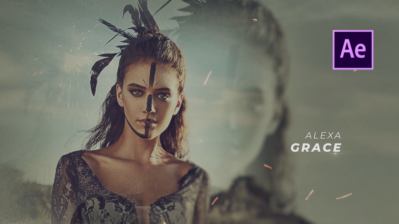 时尚的电影幻灯片素材库精选AE模板