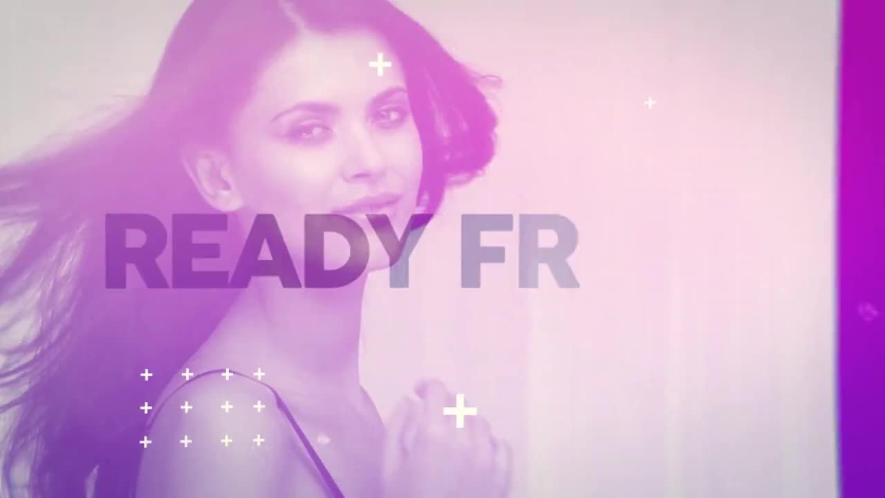 创意文本动画和丰富多彩的视频显示过渡效果素材库精选AE模板