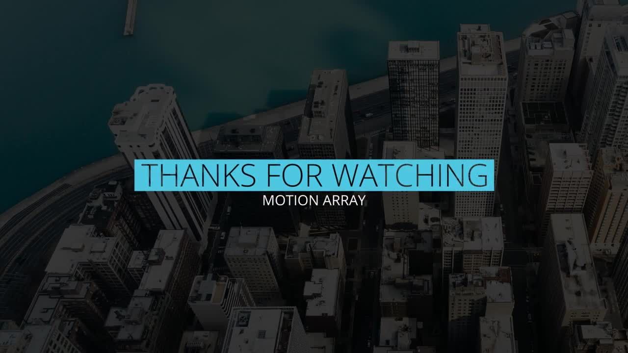 12款简洁迷你全屏文字标题动画素材库精选AE模板