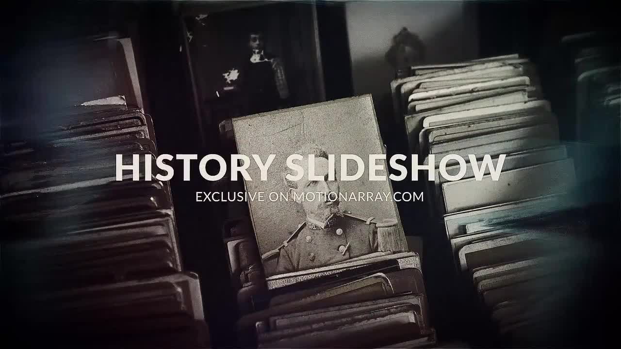 古老的学校背景历史幻灯片素材库精选AE模板