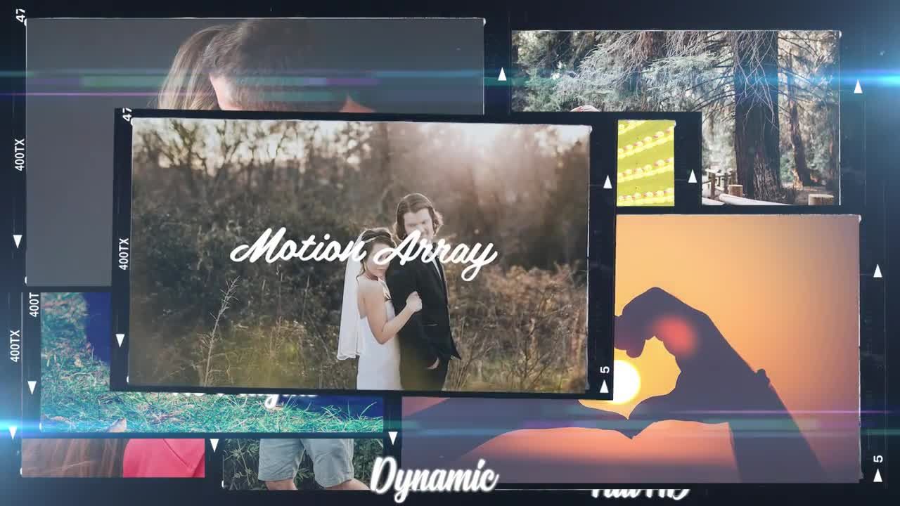 浪漫回忆幻灯片PR视频模板