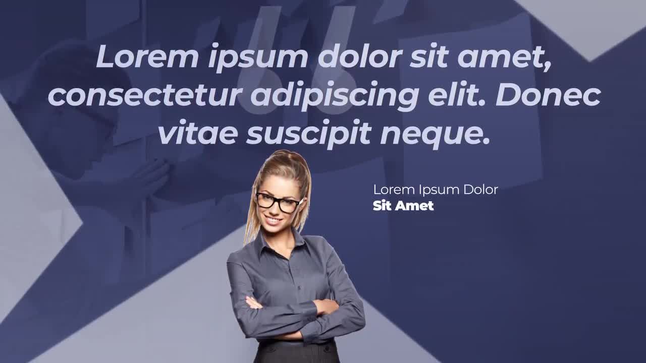 企业推荐和商业行情素材库精选AE模板