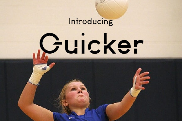 Quicker Font素材之家精选英文字体