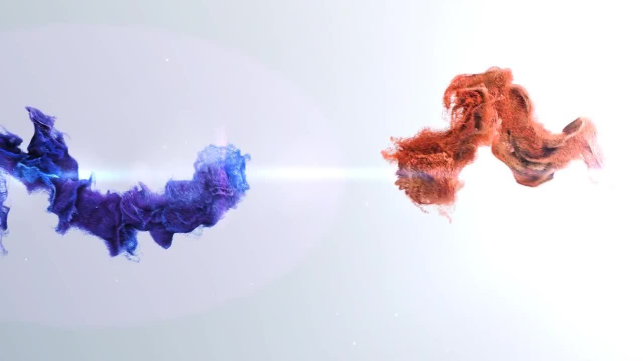 奇幻粒子漩涡logo片头素材库精选AE模板