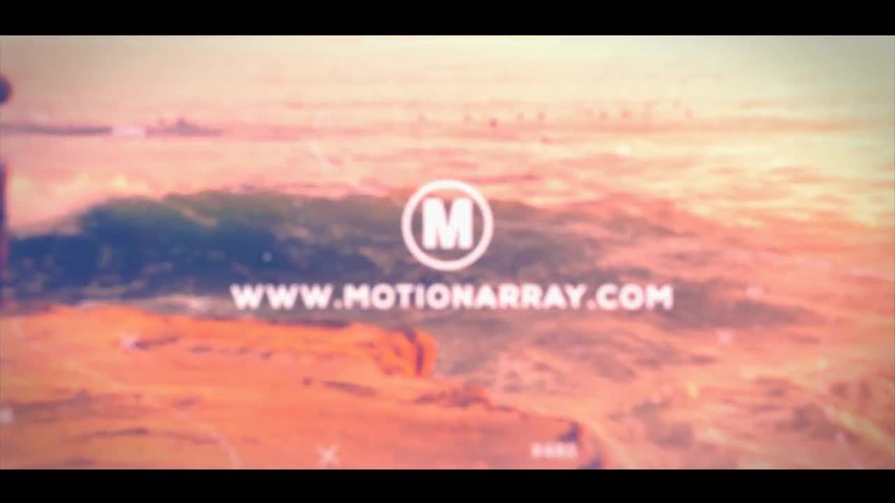 史诗电影视差效果开场动画ae模板