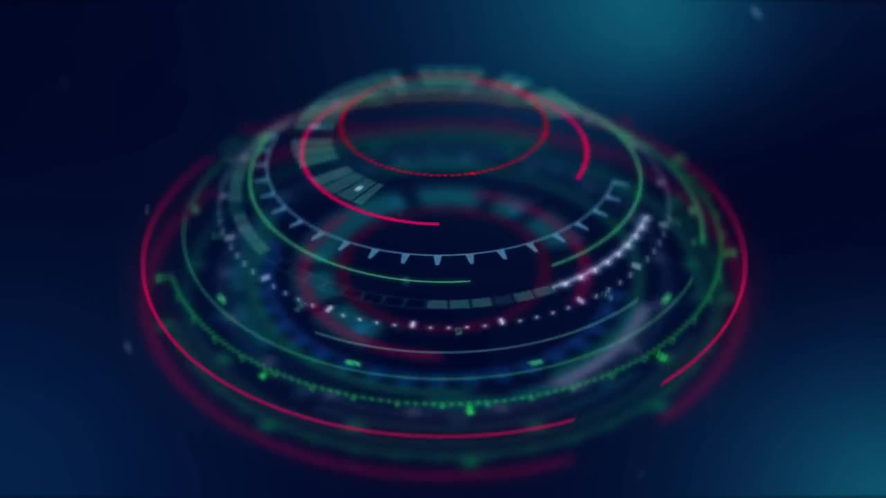 猎鹰HUD标志显示素材库精选AE模板