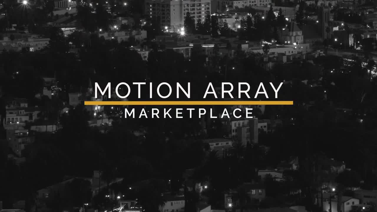 12个独特最小标题动画素材库精选AE模板