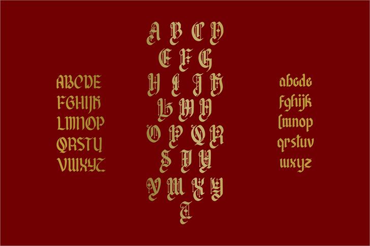 Afterkilly font插图4