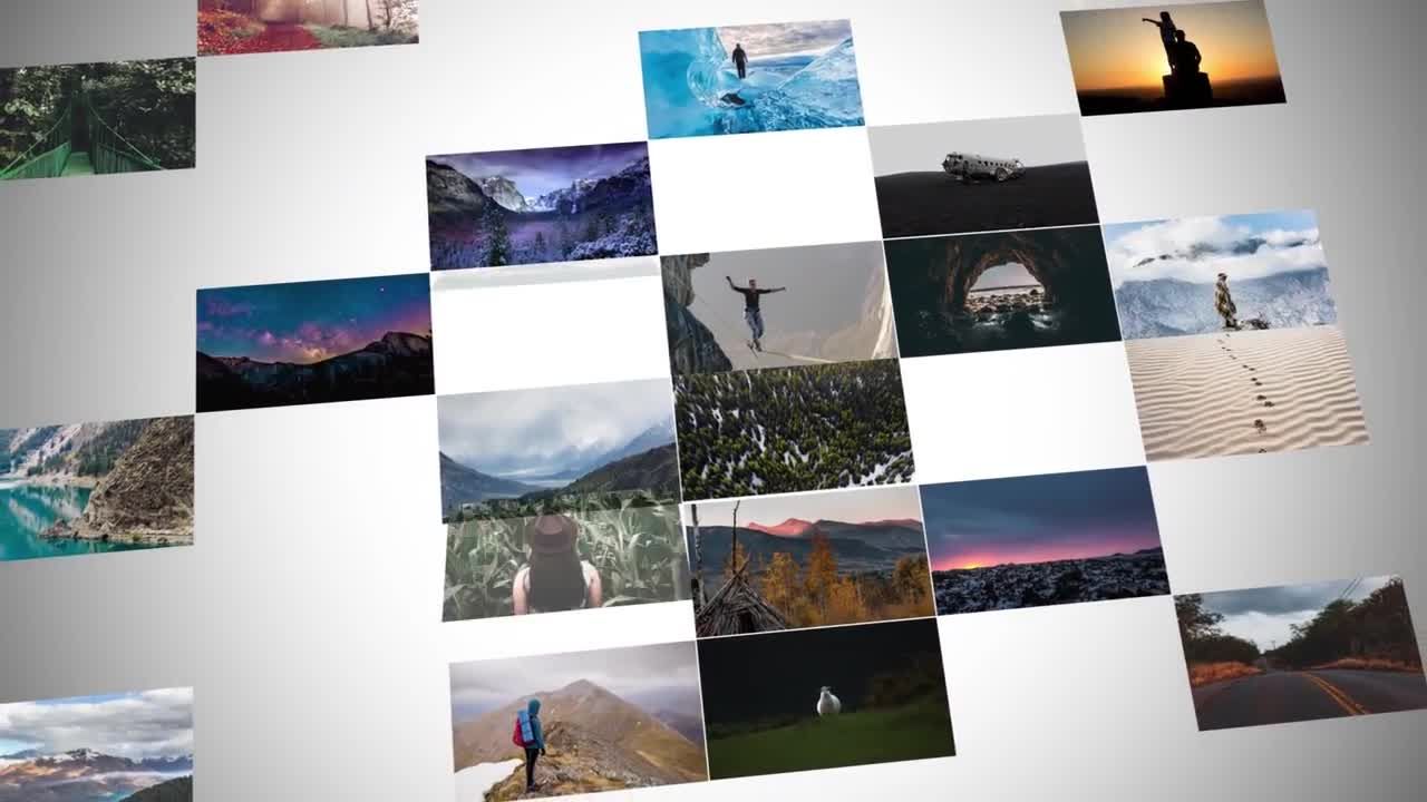 64个现代设计多媒体演示文稿转场过渡效果素材库精选AE模板Multi Media Logo Reveal