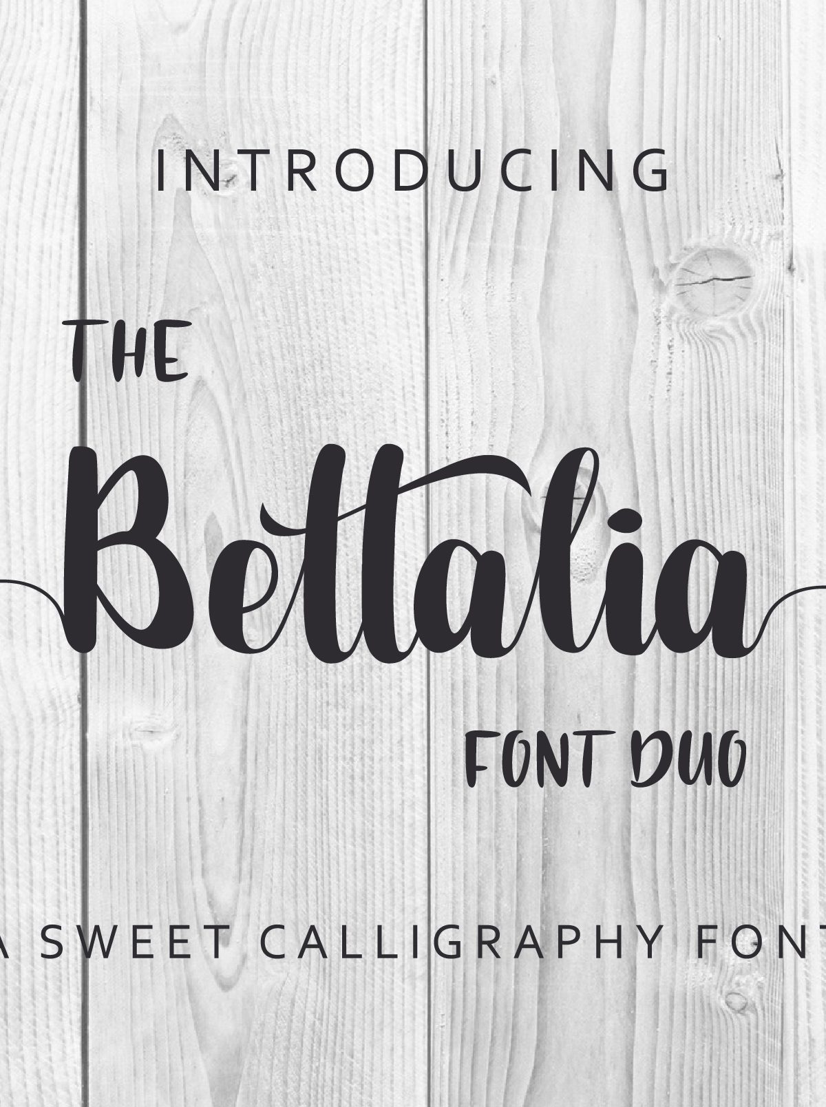 The Bettalia Font Duo素材之家精选英文字体