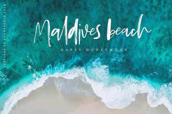 Bestlady Brush Font插图4