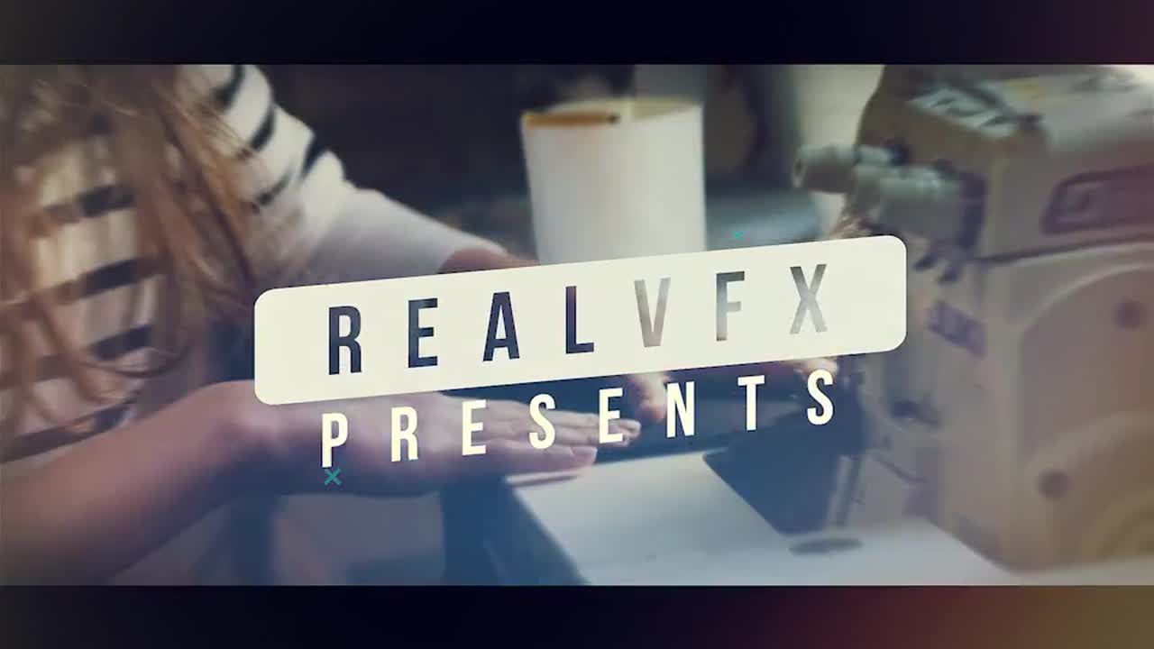 干净现代时尚动画开场白素材库精选AE模板