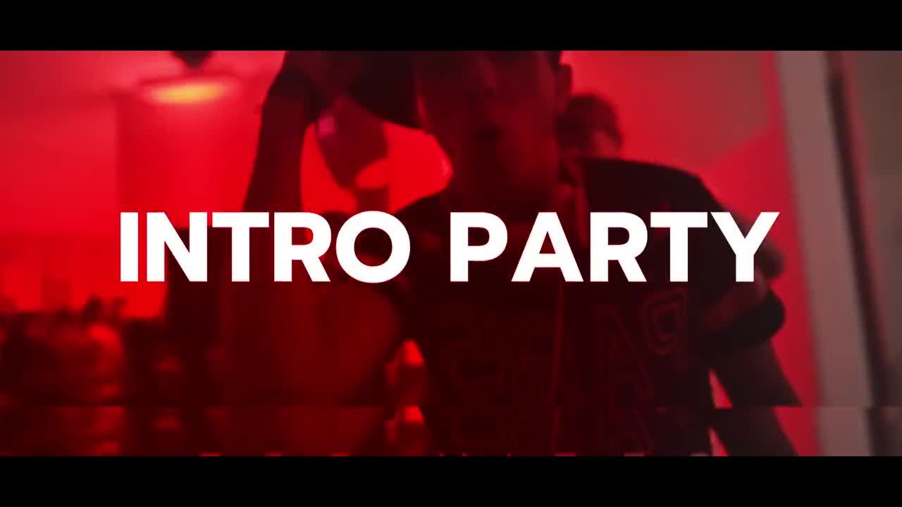 现代设计文本动画和炫酷效果舞会介绍素材库精选pr模板