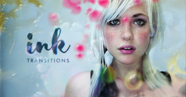 油墨墨水特效转场过渡特效素材库精选AE模板 Ink Transitions