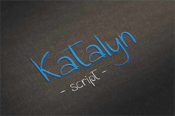 Katalyn font插图6