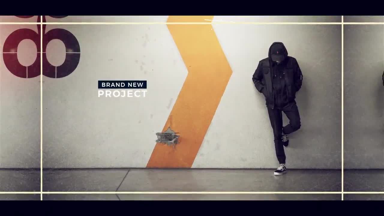 都市风格动态幻灯片素材库精选AE模板