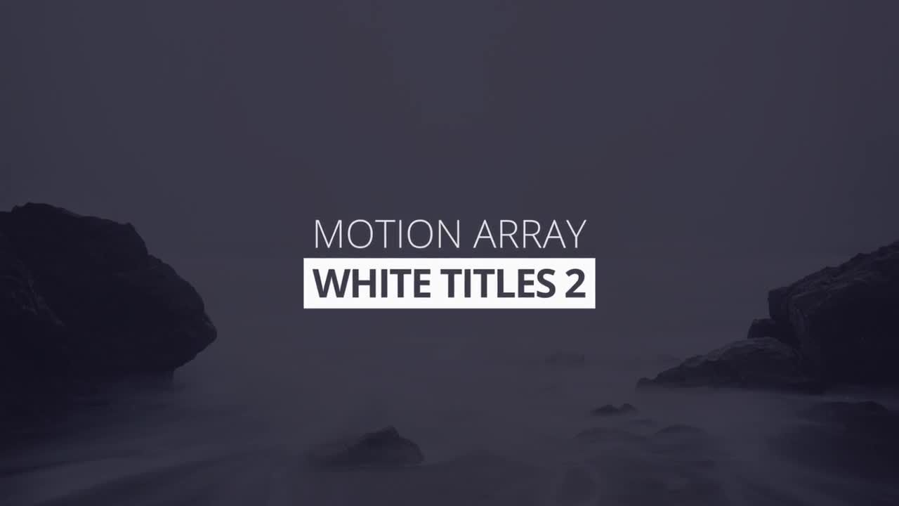 12个精美全屏标题动画素材库推荐PR模板