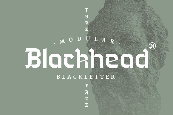 Blackhead Typeface素材之家精选英文字体