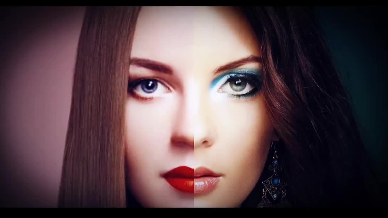 面部场景标志展示素材库精选AE模板