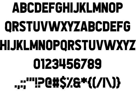 All the Way to the Sun font插图1