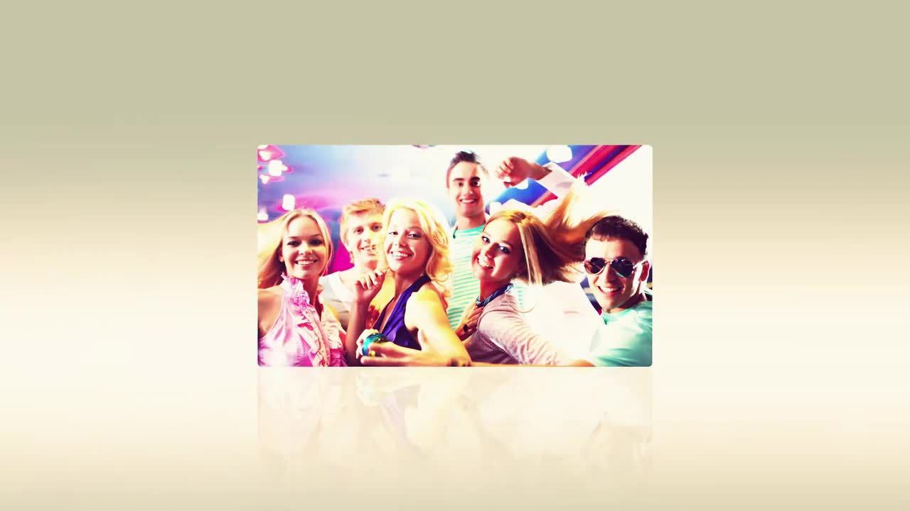 干净的企业宣传活动秀照片展示素材库精选AE模板