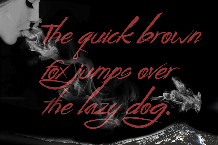 Wild Zova Free font插图3