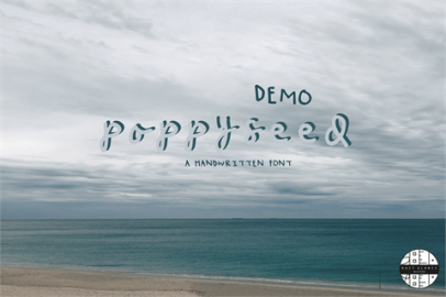 poppy seed DEMO font素材之家精选英文字体