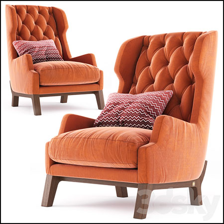 现代单人沙发椅素材之家精选3D模型