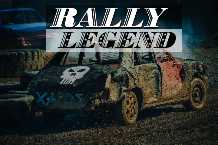 Rally Star Display Font插图3