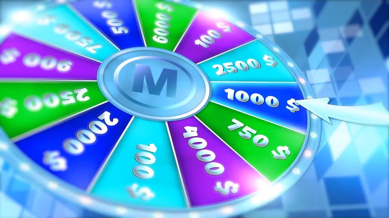 财富之轮标志显示素材库精选AE模板