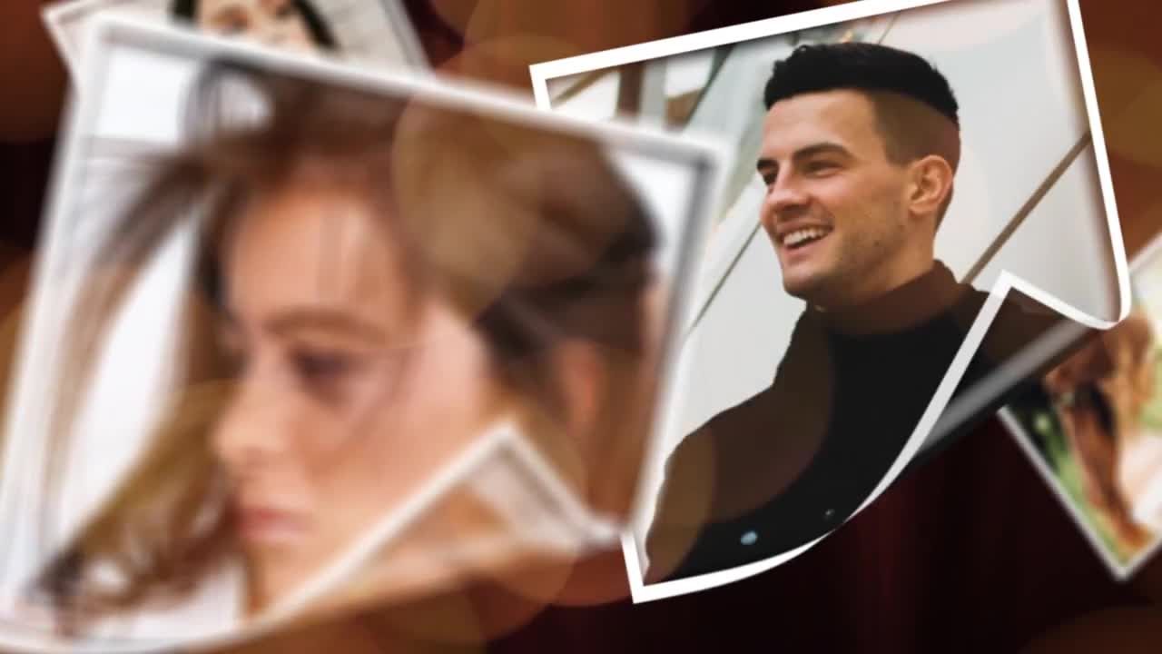 浪漫回忆相片幻灯片素材库精选AE模板