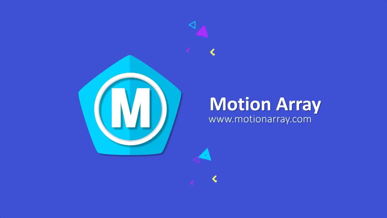 8个彩色过渡效果logo动画展示素材库精选AE模板