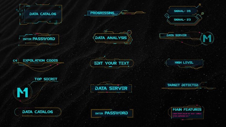 15个超现代活力的文本动画素材库精选AE模板