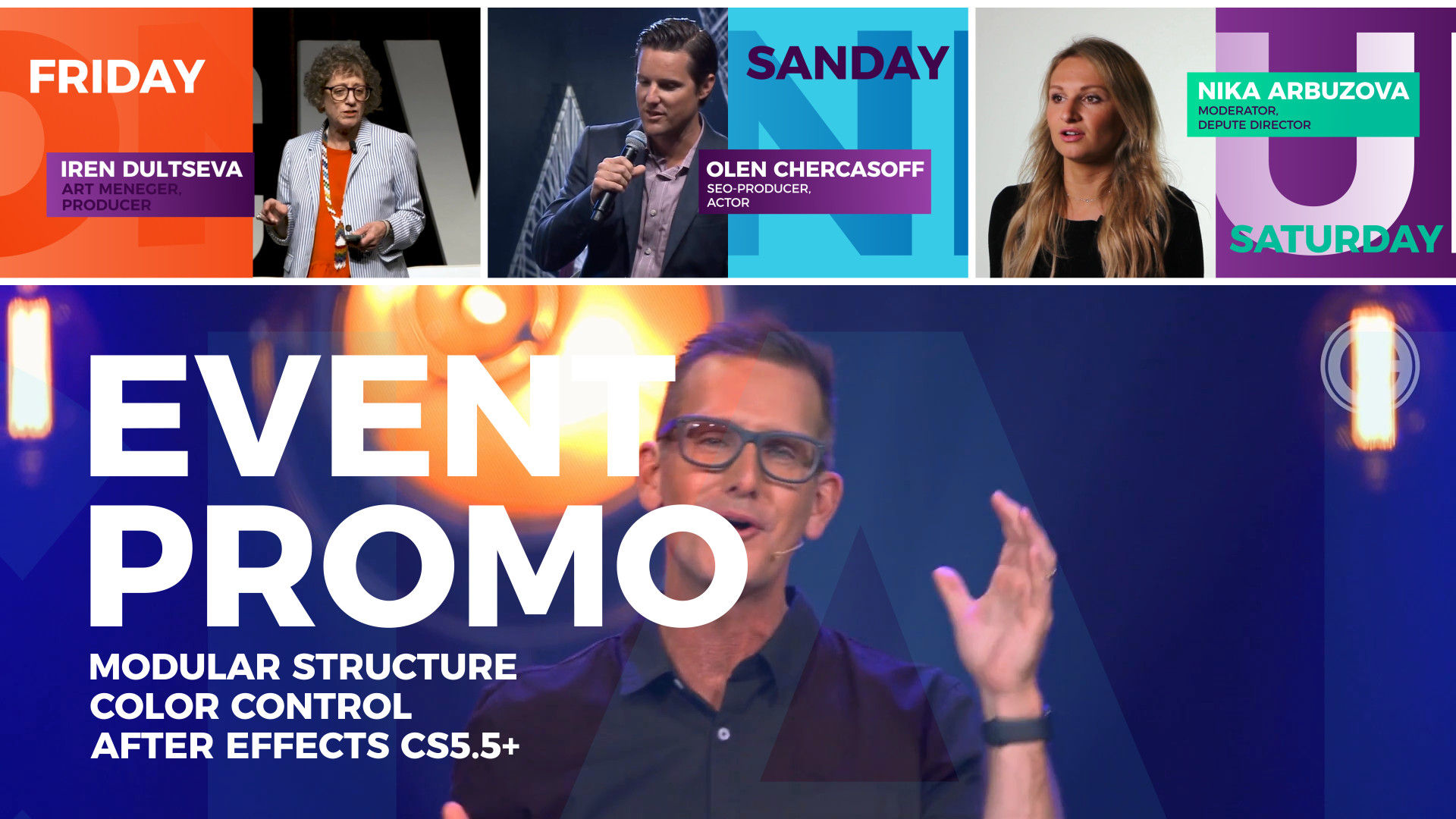 具有原始设计的活动促销素材库精选AE模板