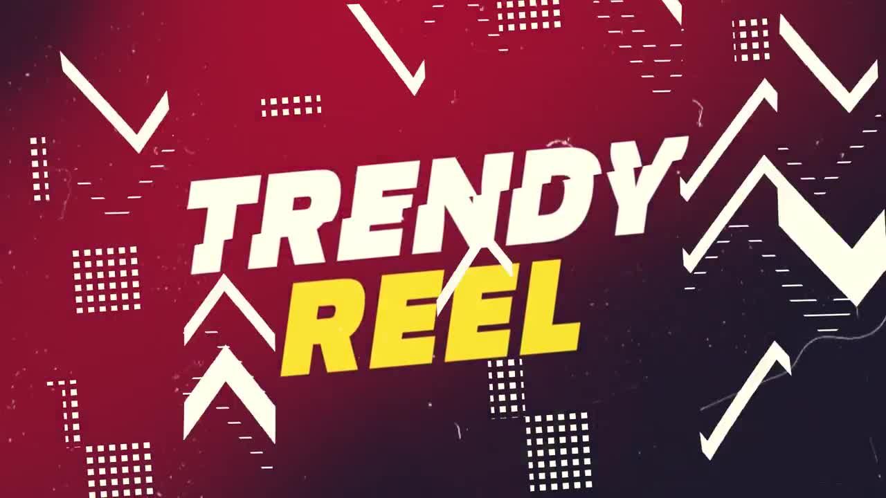 动态毛刺过渡效果pr失真促销文本模板