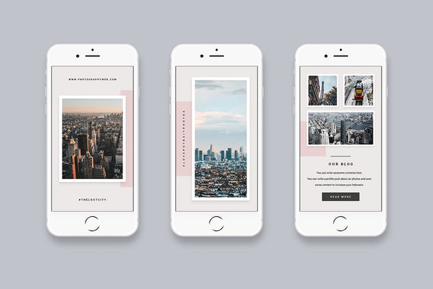 极简主义Instagram社交品牌故事模板素材库精选V10 Instagram Stories Vol. 10插图(1)