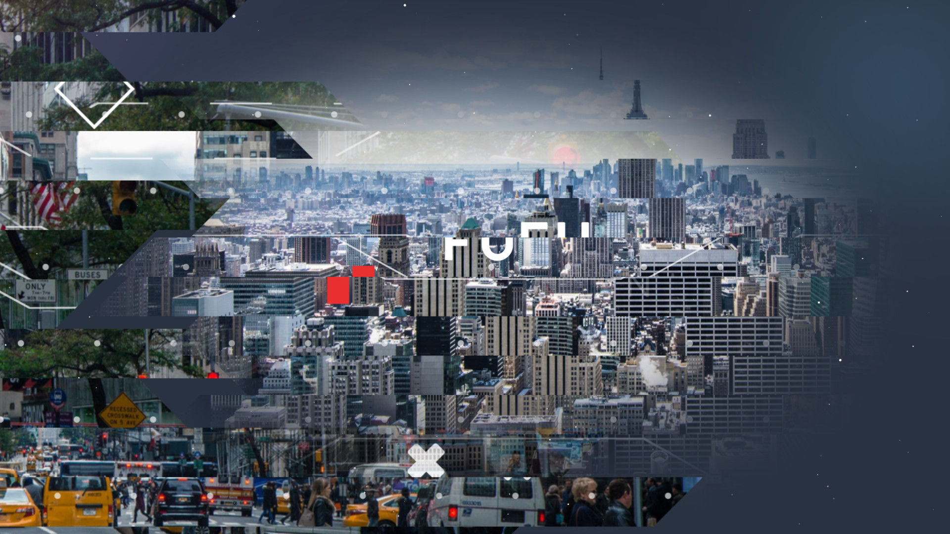 线条效果旅行度假幻灯片素材库精选AE模板