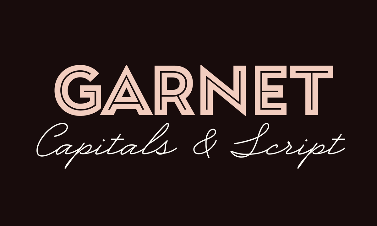 Garnet Font Family素材之家精选英文字体
