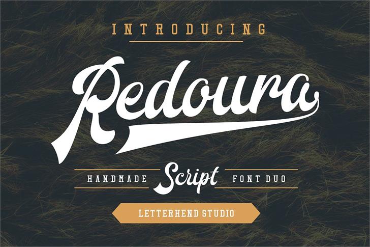 Redoura DEMO font插图