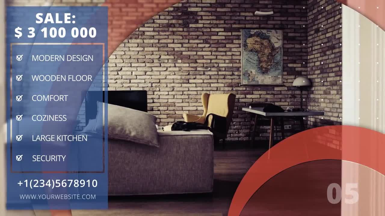 最小房地产促销产品动画宣传素材库精选AE模板