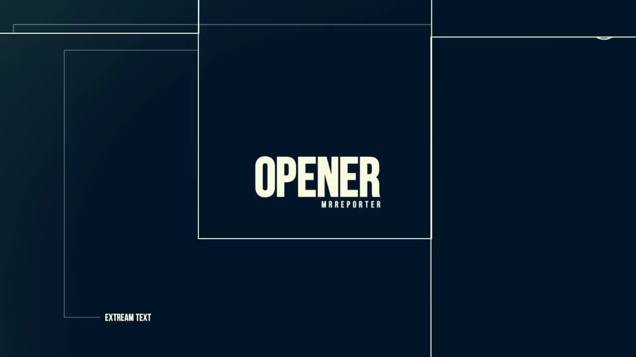 现代时尚的创意文字动画过渡效果素材库精选AE模板